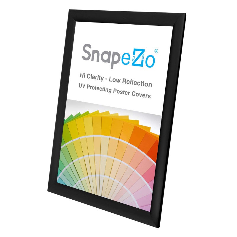 SnapeZo Letter Frame 8.5x14 Inches, Black 1 Inch Aluminum Profile, Front-Loading Snap Frame, Wall Mounting, Sleek Series - Image 4